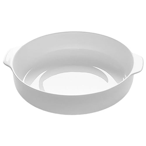 LIFKOME placa binaural pizza pan planchas de asar Platón para pizza tarteras para tartas bowls cacerolas bandeja para hornear de temperatura plato para hornear para horno cerámica