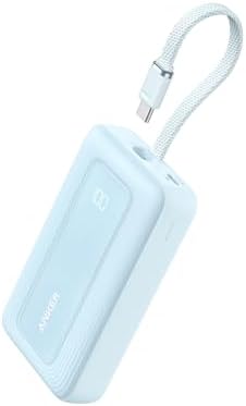 Anker Power Bank,10,000mAh 30W with USB-C Travel Essential Portable Charger