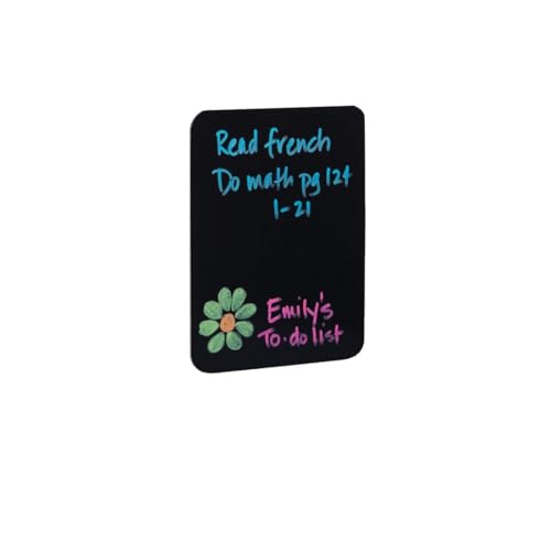 Petite ardoise noire effaçable 9x12 pour aide aux devoirs des enfants