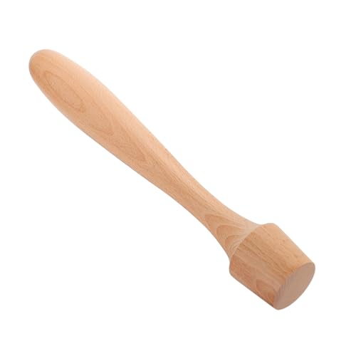 GRIRIW Wooden Stirring Rod Ice Muddler Bar Grinding Sticks Cocktail Muddler Wooden Bar Mixer