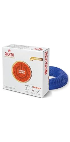 Image of Red Copper Core Electrical Wire, PVC Insulated, Flexible House Wiring Cable, Coil (blue, 2.5)