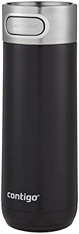 Contigo Luxe Autoseal Travel Mug, Stainless Steel Thermal Mug, Vacuum Flask, Leakproof Tumbler, dishwasher safe, Coffee Mug with BPA Free Easy-Clean Lid, 360 ml