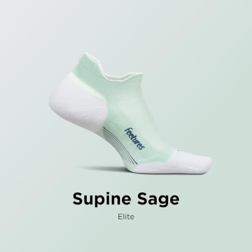 Image of Feetures Elite Max Cushion No Show Tab - Running Socks for Men & Women, Athletic Compression Socks, Moisture Wicking