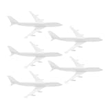 Fabrication de précision : conçu avec minutie pour reproduire fidèlement les installations aéroportuaires, il ajoute une touche d'authenticité à vos maquettes architecturales, décor créatif en plastique représentant un avion, modèle réduit d'avion vintage