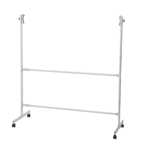 loyfreeyo �z���C�g�{�[�h�X�^���h �z���C�g�{�[�h�t���[�� ���X�^���h �����ƕ����߉\ �r�t�� 360°��] �L���X�^�[�t�� ���� �ړ����e�� �f���� ��� ���� �ƒ�p ����P�� ������ ��c �I�t�B�X (���s�_�X�^�C��-�z���C�g)