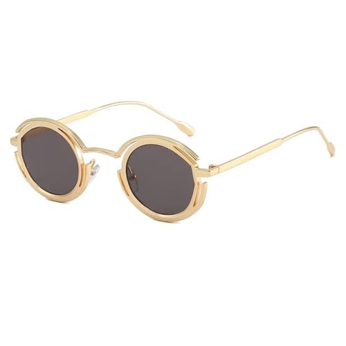 Lunettes de soleil rondes anti-éblouissement et protection UV400 totale