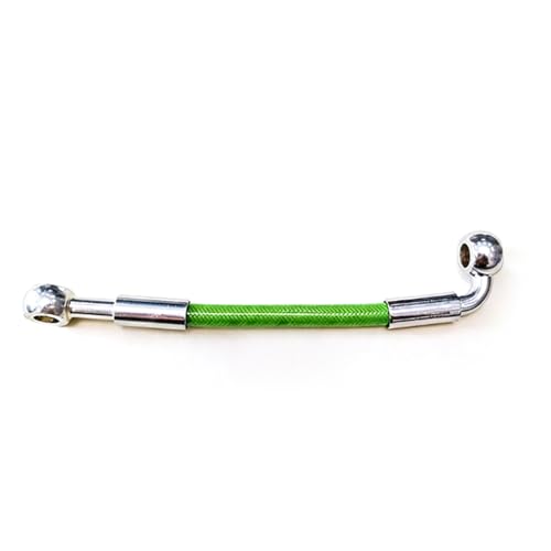 Flexible de frein hydraulique avec banjo coudé 0° 90° et tresse de protection 240cm