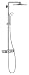 Produktbild GROHE Euporia Smartcontrol 310 Duo - Duschsystem mit Thermostatbatterie (wassersparend, 3 Strahlarten, Verbrühungsschutz, inkl. Duschablage), supersteel, 26507DC0