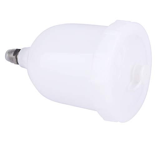 Lackbehälter, Lackierpistolen Spritzpistolenbehälter für Devilbiss /TEKNA Pro Pri FLG für Autolackierung Industrielacke Heimwerker 600ml Spritzpistole Topf Kunststoff