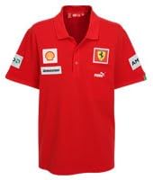 Ferrari Puma F1 Team Red Polo Shirt