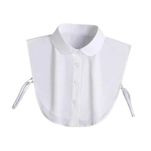 Collar falso para mujer evita arrugas y bultos en jerséis cuello desmontable