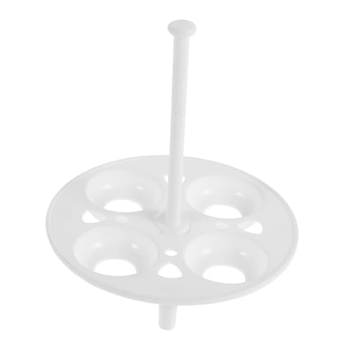 CLISPEED Eierdampfständer 2 Stück Hitzebeständiger Eierhalter Für Air Fryer Und Instapot Zum Dämpfen Und Kochen Von Eiern Kompakt Und Platzsparend Bpa Frei