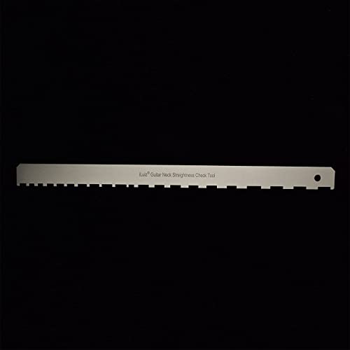 guitar neck notched straight edge luthiers tool for gibson fender and most of guitar fretboard and frets