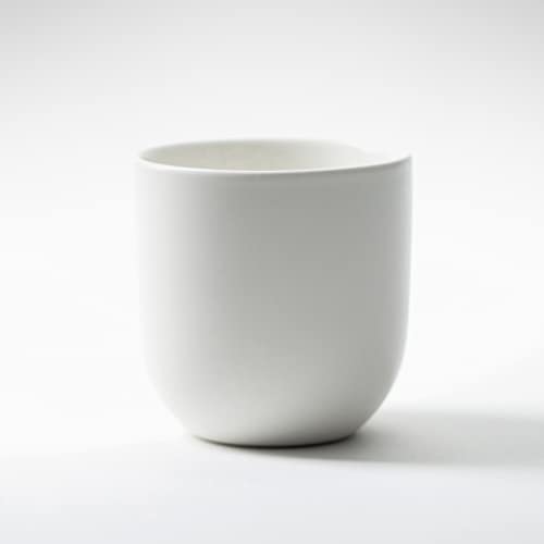 Taza Latte CREMA 9oz Porcelana Blanca miniatura 1