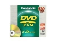 Panasonic 5 x 4.7GB DVD-RAM, LM-AF120LE5