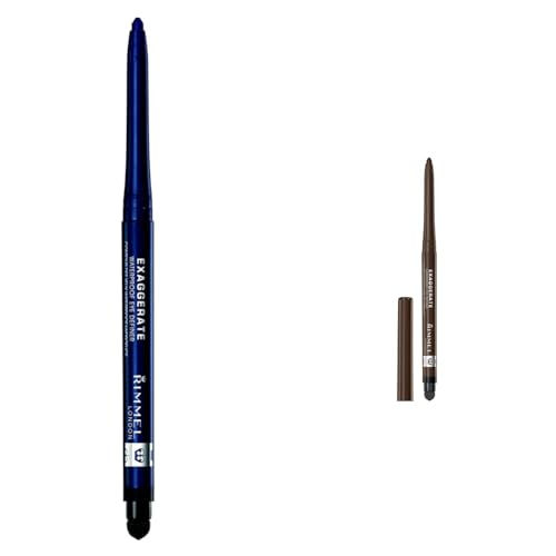 Delineador de ojos Rimmel London Duo Waterproof Retráctil miniatura 1