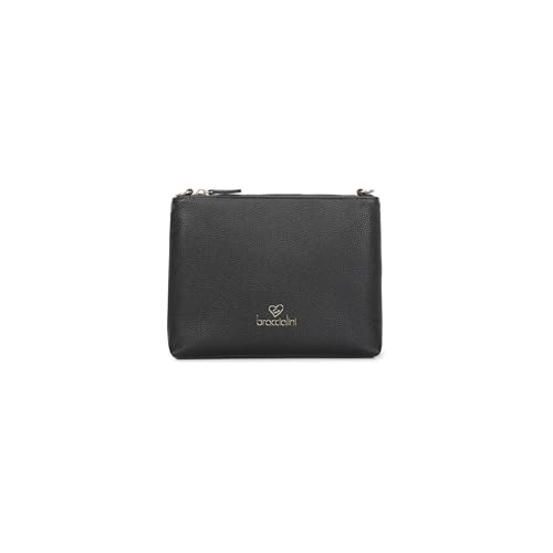 Doppia portabilità grazie alla tracolla logata: Dotata di una pratica tracolla in nastro logato, rimovibile e regolabile, questa borsa a tracolla donna può essere portata comodamente a spalla o crossbody, in base alle tue esigenze.