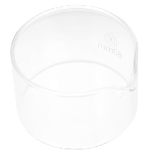 Alipis Small Crystallizing Dish Spout Reusable Glass Evaporation Tool Lab Supplies