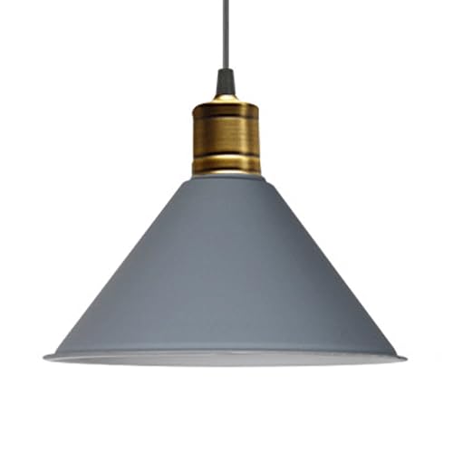 Lámpara de araña industrial con base E27 orientada a crear iluminación focalizada en metal