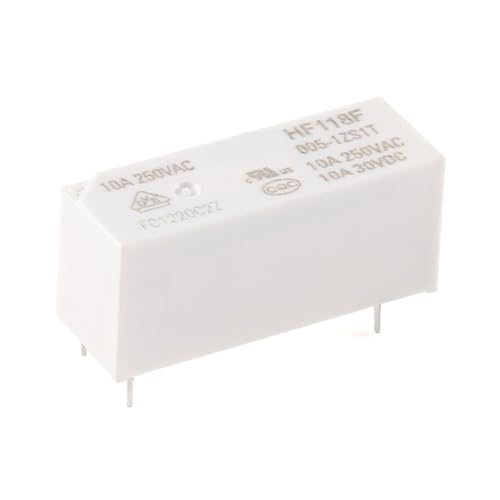 Relé conmutador HF118F para aislamiento seguro y gestión de carga de 10A en automatización doméstica 2