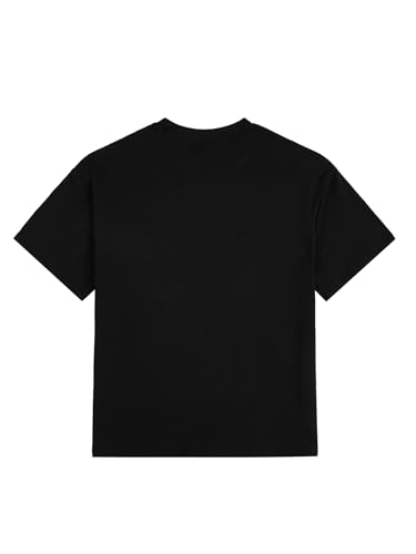 SOLY HUX Men's Graphic Tees Color Letter Print Crewneck Short Sleeve T Shirts Summer Casual Tee Tops3