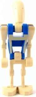 Lego Star Wars Mini Figure - Battle Droid Pilot SW300, Blue