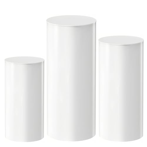 Supports cylindriques pour mariage et décoration de buffet d'anniversaire modulable