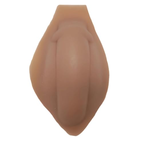 Men Enhancing Underwear Cup Silicone Bulge Enhancer Self-sticking Underwear Bulge Enhancer Pad for Swimming Boxer Brief Nude