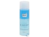 RoC - Desmaquillador de Ojos Doble Acción - Combinación de Agua y Aceite - Elimina el Maquillaje Impermeable - Minimiza los Riesgos de Alergia - 125 ml