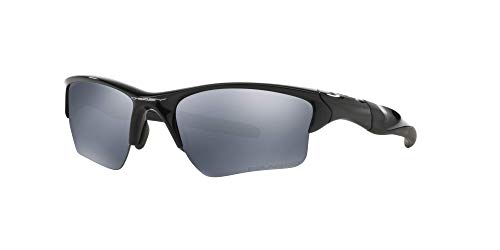 Oakley OO9154 HALF JACKET 2.0 XL Sunglasses For Men + Accessories Bundle (Polished Black/Black Iridium Polarized (915405)