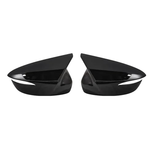 Coque de rétroviseur Mazda CX3 CX5 2016-2019 noir brillant