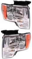 #US Replacement Part for PAIR OF HEADLIGHTS FIT For Ford F-150 KING RANCH PICKUP 2012 2013 2014 BY FO2502287#lightoto14324