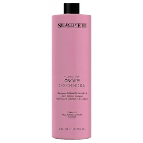 Shampooing SELECTIVE ON Care Color Block 1000 ml pour cheveux colorés