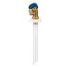 RecPro RV Hands Free Water Tank Fill | Clear Fill Tube with Brass Shut-Off Valve | Secure Fresh Water Tank Filler for RV Camper Trailer