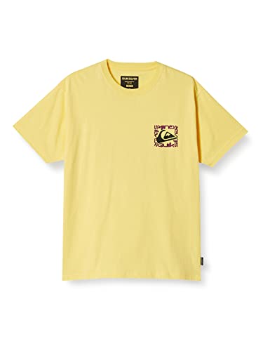 [クイックシルバー] Tシャツ SQUARE LINE ST メンズ YEL L