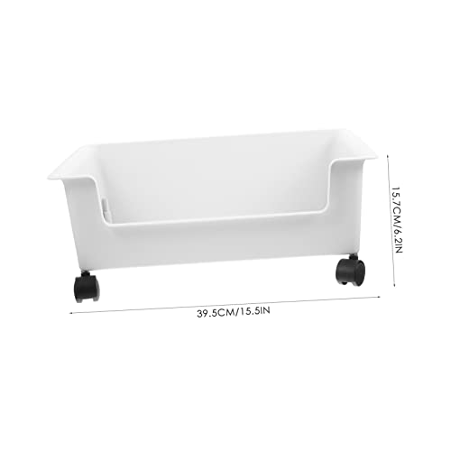 Boîte de rangement à roulettes en PP pour l'école