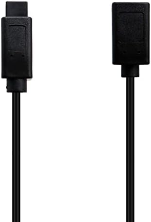 LOKEKE Firewire 800 to Firewire 400 IEEE 1394B 9-Pin to 6-Pin Male to Female Cable Cord Wire for Printer PC Digital Camera(9-6)