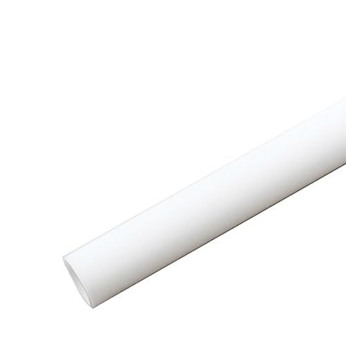 1 szt. 20 mm × 3 mm × 500 mm Biała rurka akrylowa - Trwały uchwyt na rurkę szklaną do akwarium do projektów DIY i chłodzenia wodnego komputera