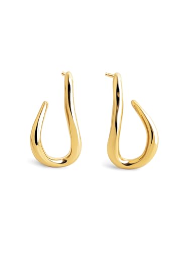 Boucles d'oreilles Aro Organic Hook une touche de confiance et d'élégance pure pour femme