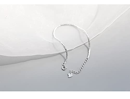 Bracelet de mode en argent sterling réglable pour femme moderne