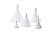 Fox Run 5300 Funnel Set, Plastic, 5-Piece