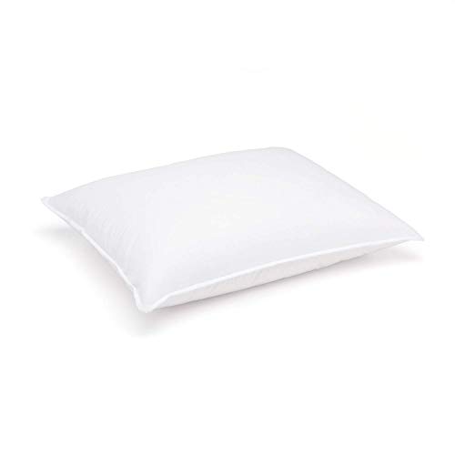 Downlite Luxury White Goose Down Chamber Pillow - Hypoallergenic Feathers Surrounded By Down - Popular Hotel Pillow - Queen 20" X 30" #TOP30