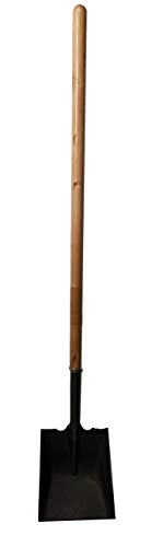 Royal Apex Heavy Duty Shovel for Agriculture Gardening Outdoor (Square Wood)
