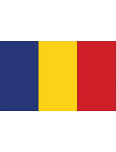 Preisvergleich Produktbild TrendClub100® Fahne Flagge Rumänien Romania RO - 150x90 cm / 90x150cm
