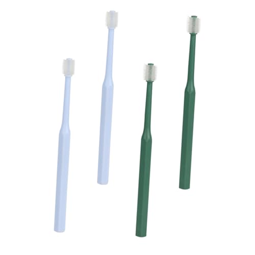 Totority Comfortable Pet Toothbrush Set of Dogs Puppies Kittens Easy to Use Materials Soft Brush