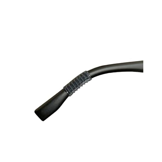 EarGrip® Anti Rutsch Überzug für Brillenbügel als Stopper der Brillen Bügelenden. Gummi Rutschstopp für Lesebrille Sportbrille oder Sonnenbrille Antirutsch Halterung der Ohr Bügel (transparent)