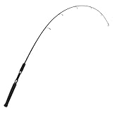 Aurora Fishing Gear Laker S Ice Fishing Rod - Heavy Spinning Rod for Lake Trout - 48'' Fiberglass Blank, Moderate Action