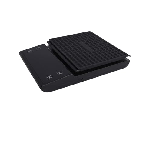 KAFFE Digital Food Scale, for Meal Preparation, Baking, Baby Food, and Other Culinary Projects, Multiple Measuring Grades, 304 Stainless Steel, with Tare Feature, Battery Operated