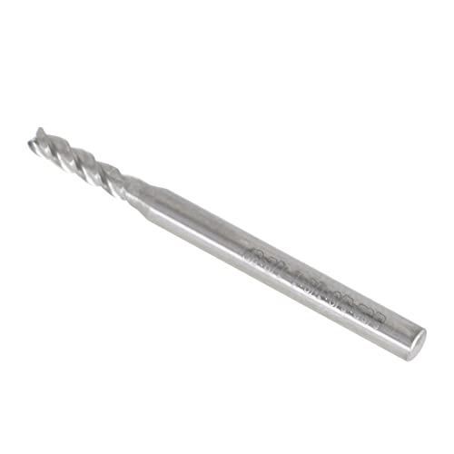 Image of 1 /8 Inch Milling Cutter 4 Slot Carbide End Milling Cutter Suitable for Aluminum Cutting Non-Ferrous Metal Cutting 5 Pieces