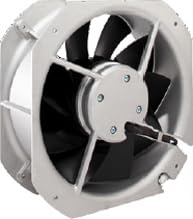 AC Axial Fan - 225 x 225 x 80 mm - 115 V - Ball Bearing - 100 W - 3000 RPM - 625 CFM (17.7 M³/Min) - 61 dbA - Terminal Connection.